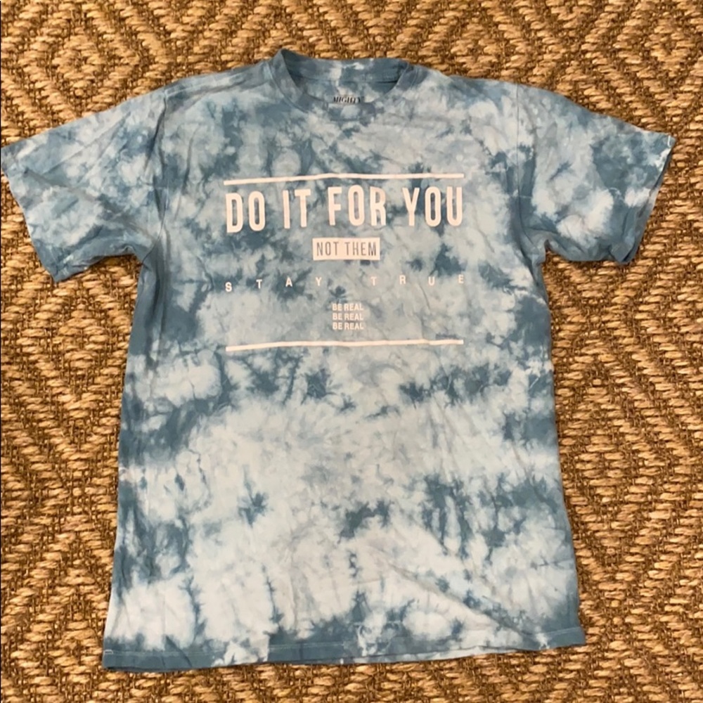 Blue Tie Dye T-Shirt